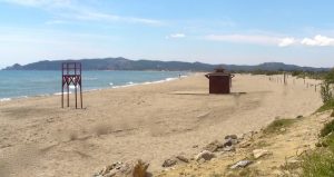 Playa para perros els Griells en l'Estartit